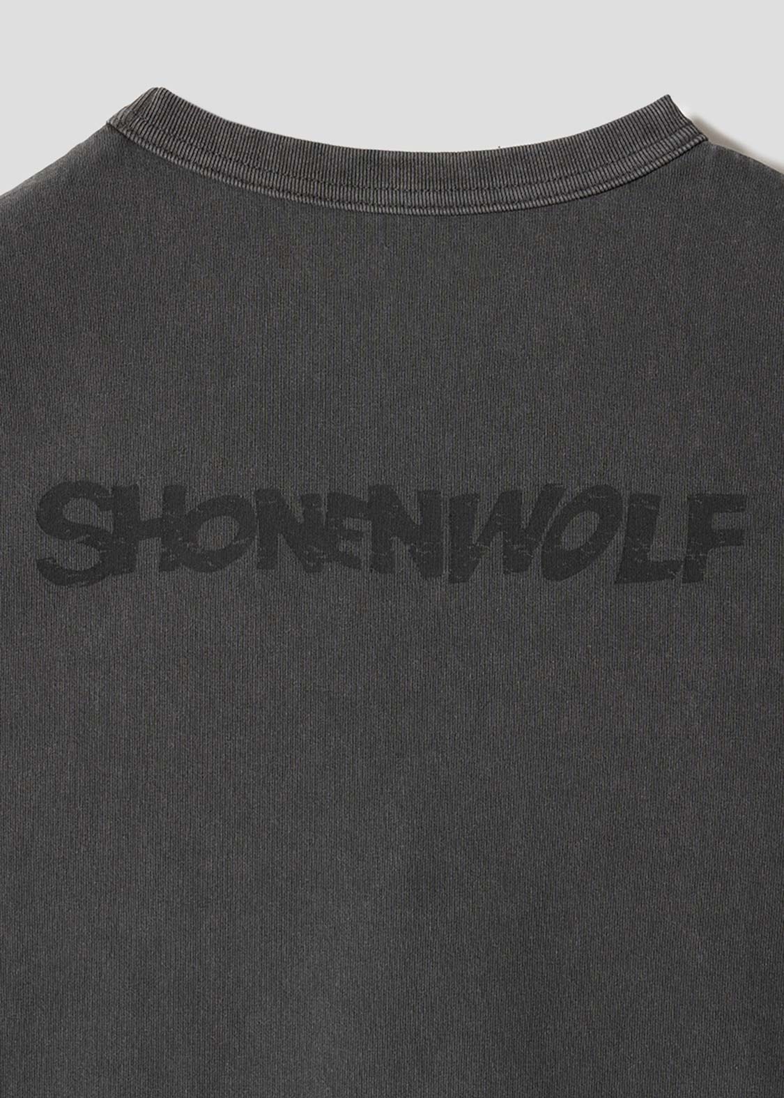 Shounen Wolf A | Pigment Big Silhouette T-Shirt - Image 4