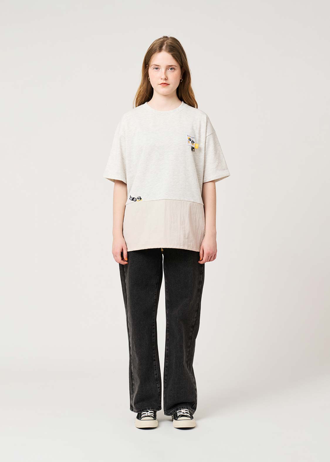 Rolling Pandas Painting | Oversized T-Shirt - Image 10