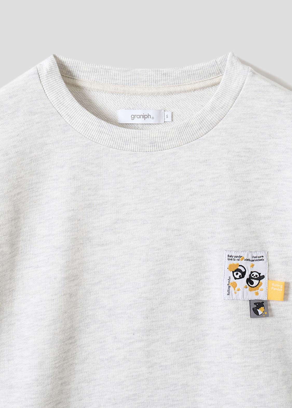 Rolling Pandas Painting | Oversized T-Shirt - Image 3