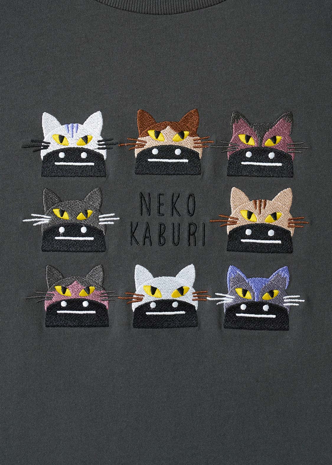 Neko Kaburi Beautiful Shadow DRK | Oversized T-Shirt - Image 4