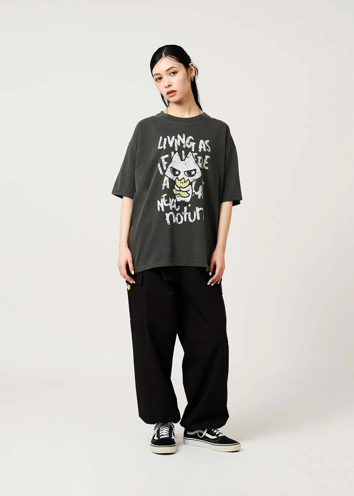 Nofuri | Pigmented Big Silhouette T-Shirt - Image 10
