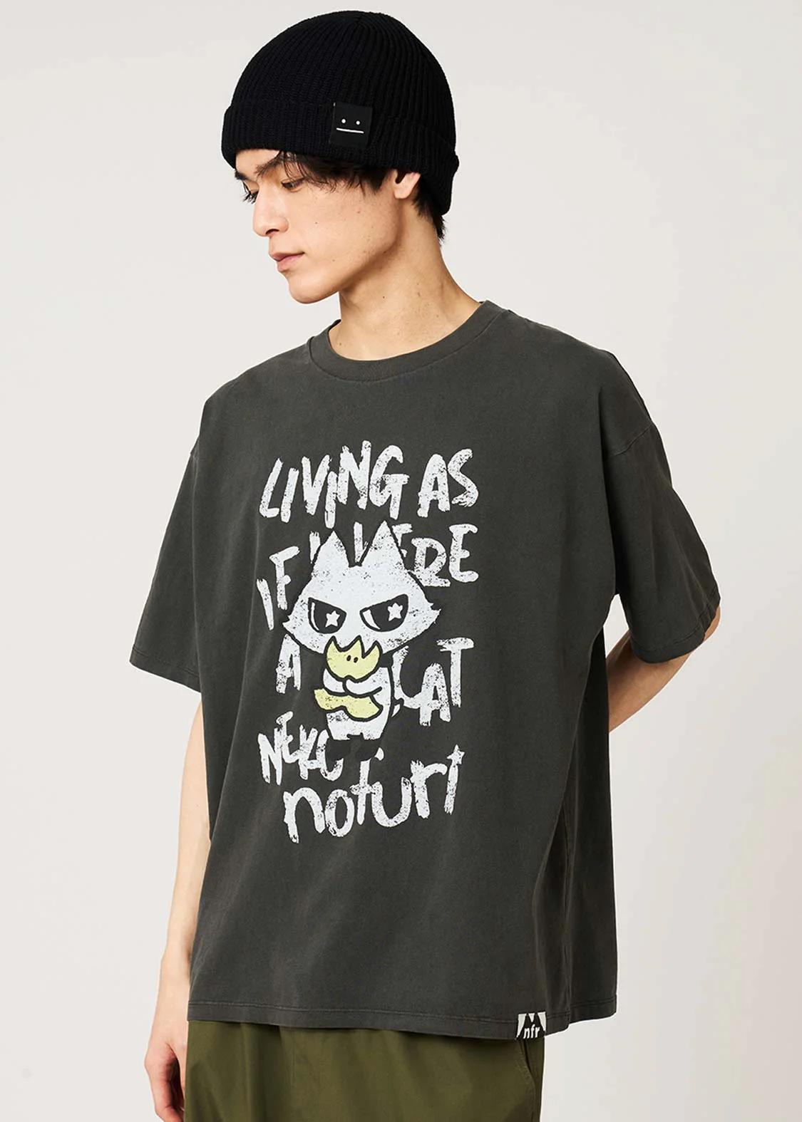 Nofuri | Pigmented Big Silhouette T-Shirt - Image 7