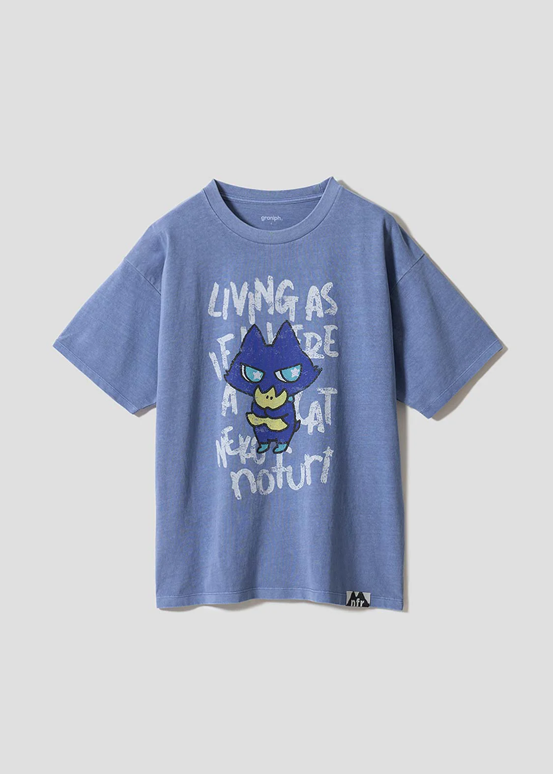 Nofuri B | Pigmented Big Silhouette T-Shirt