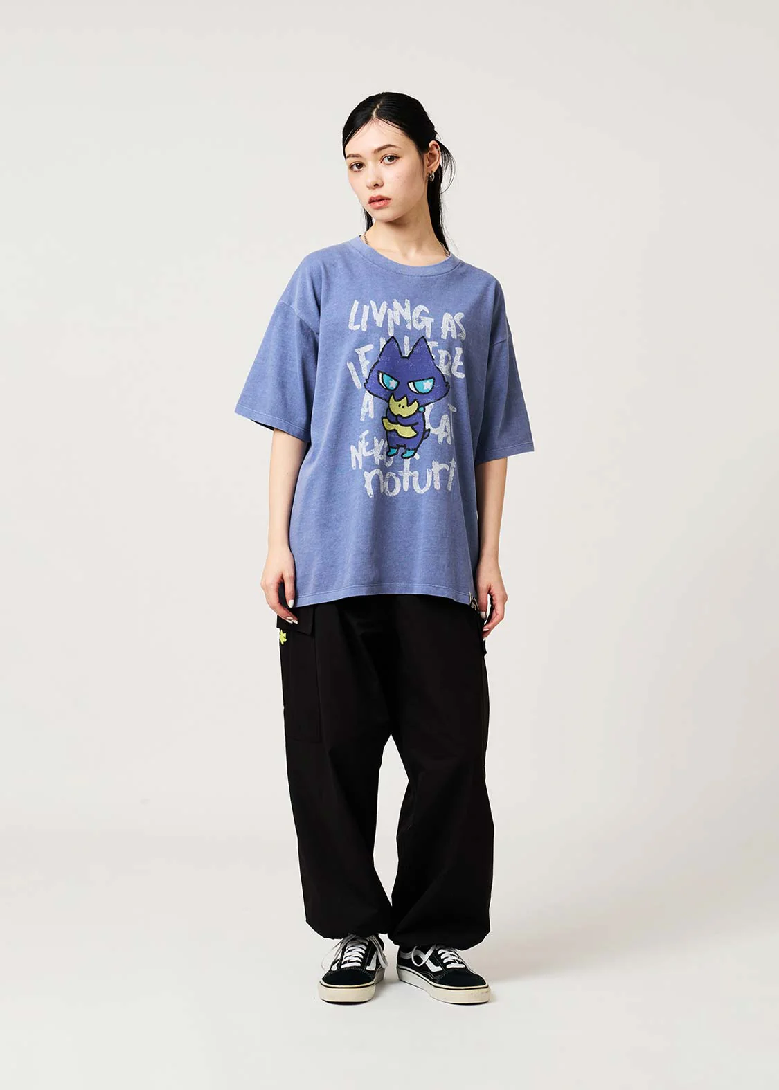 Nofuri B | Pigmented Big Silhouette T-Shirt - Image 10