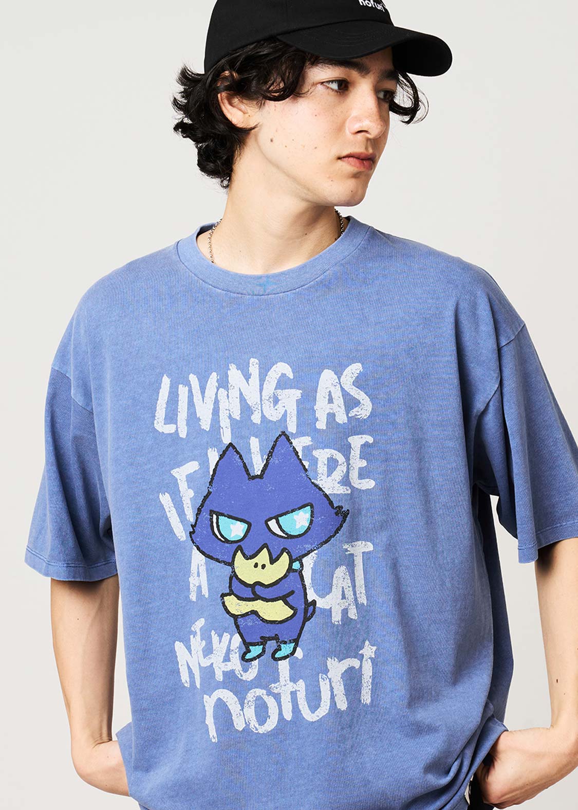 Nofuri B | Pigmented Big Silhouette T-Shirt - Image 6