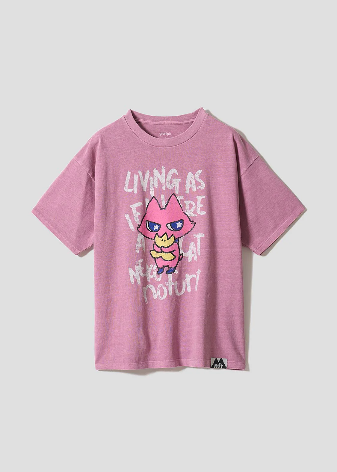 Nofuri A | Pigmented Big Silhouette T-Shirt