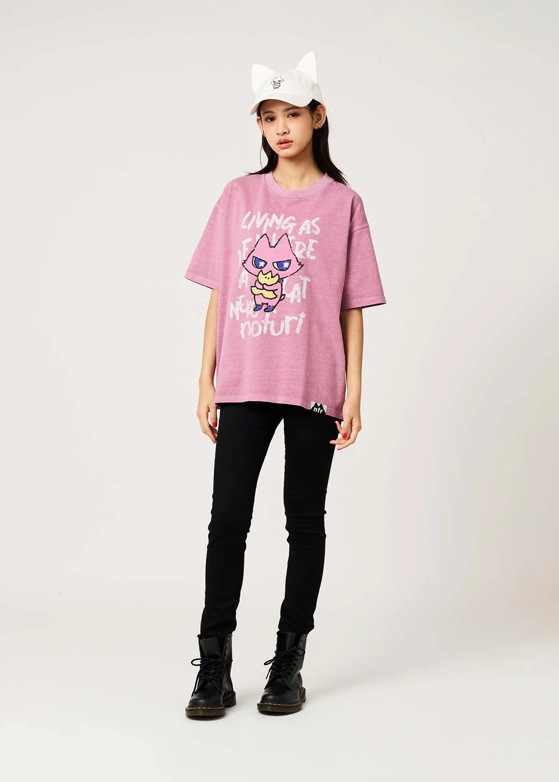 Nofuri A | Pigmented Big Silhouette T-Shirt - Image 10