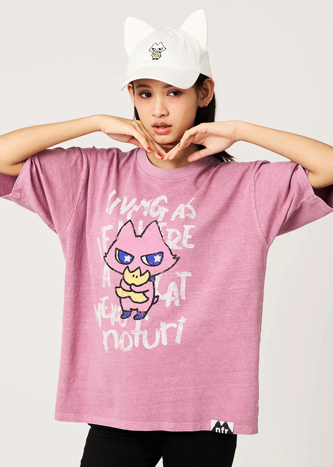 Nofuri A | Pigmented Big Silhouette T-Shirt - Image 9