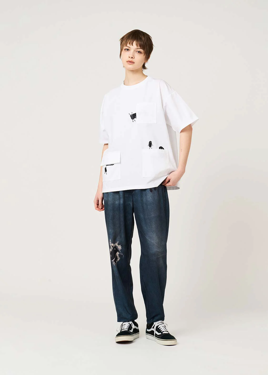 Beautiful Shadow Playful Paint | Pocket T-Shirt - Image 10