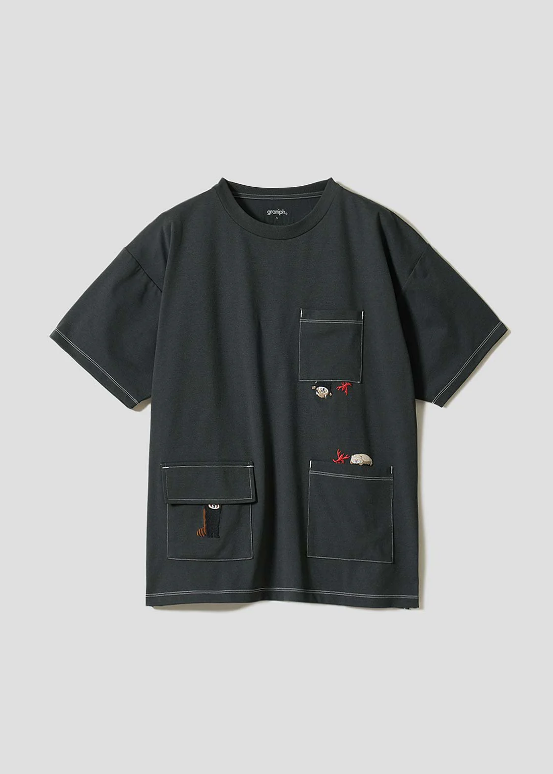 Ikaku Seicho | Pocket T-Shirt