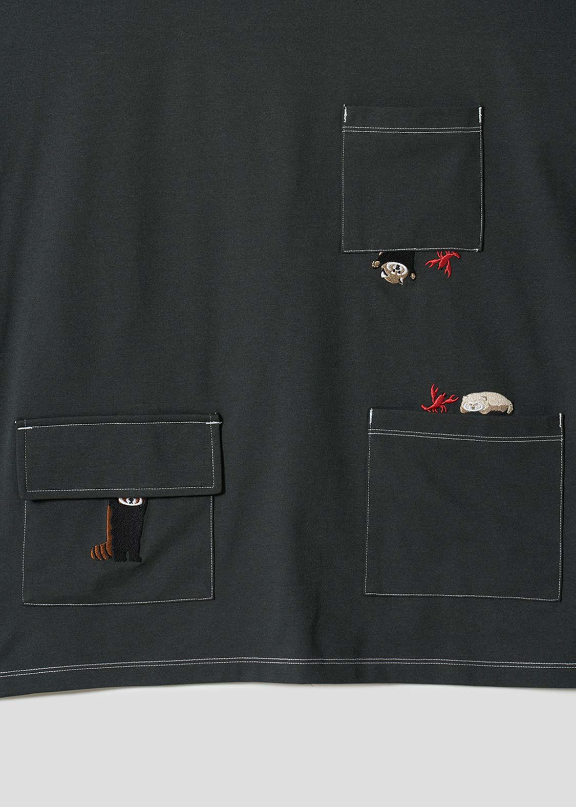 Ikaku Seicho | Pocket T-Shirt - Image 3