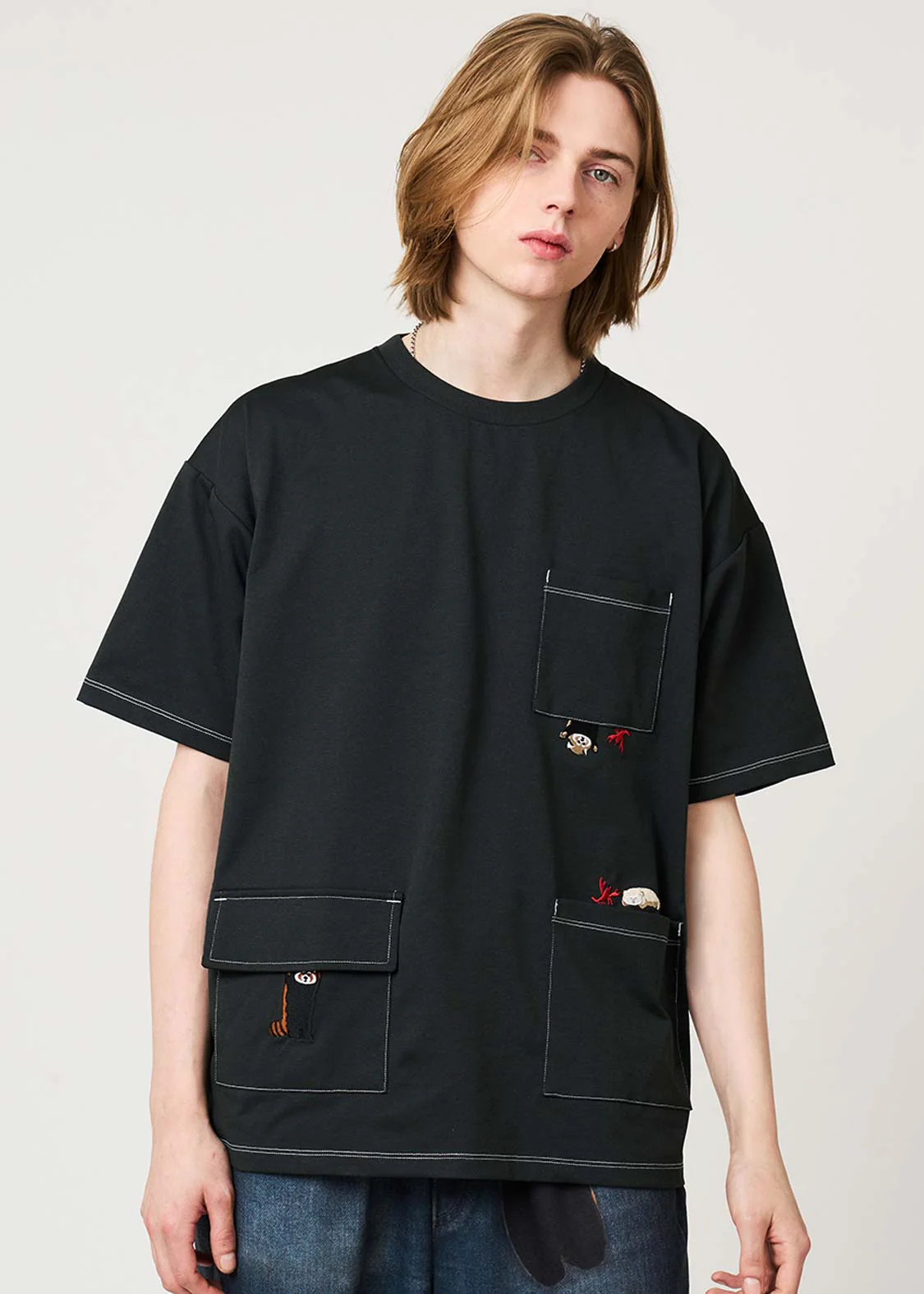 Ikaku Seicho | Pocket T-Shirt - Image 7