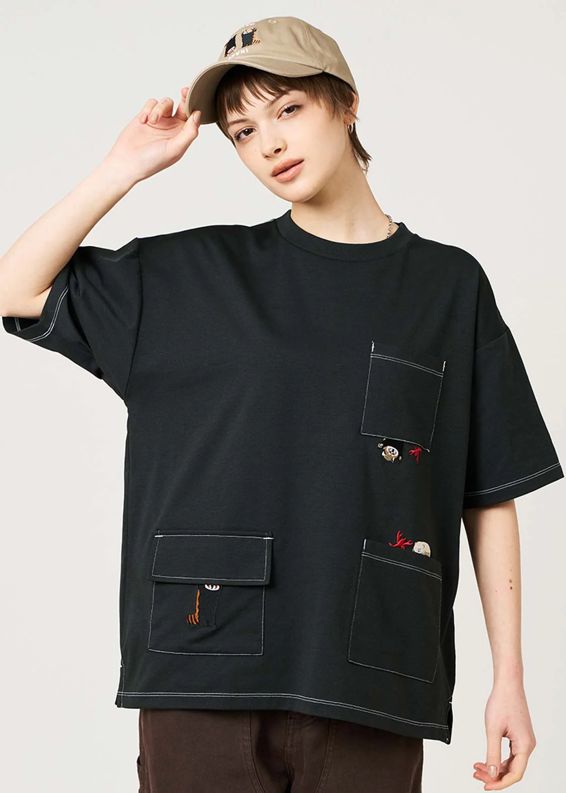 Ikaku Seicho | Pocket T-Shirt - Image 9