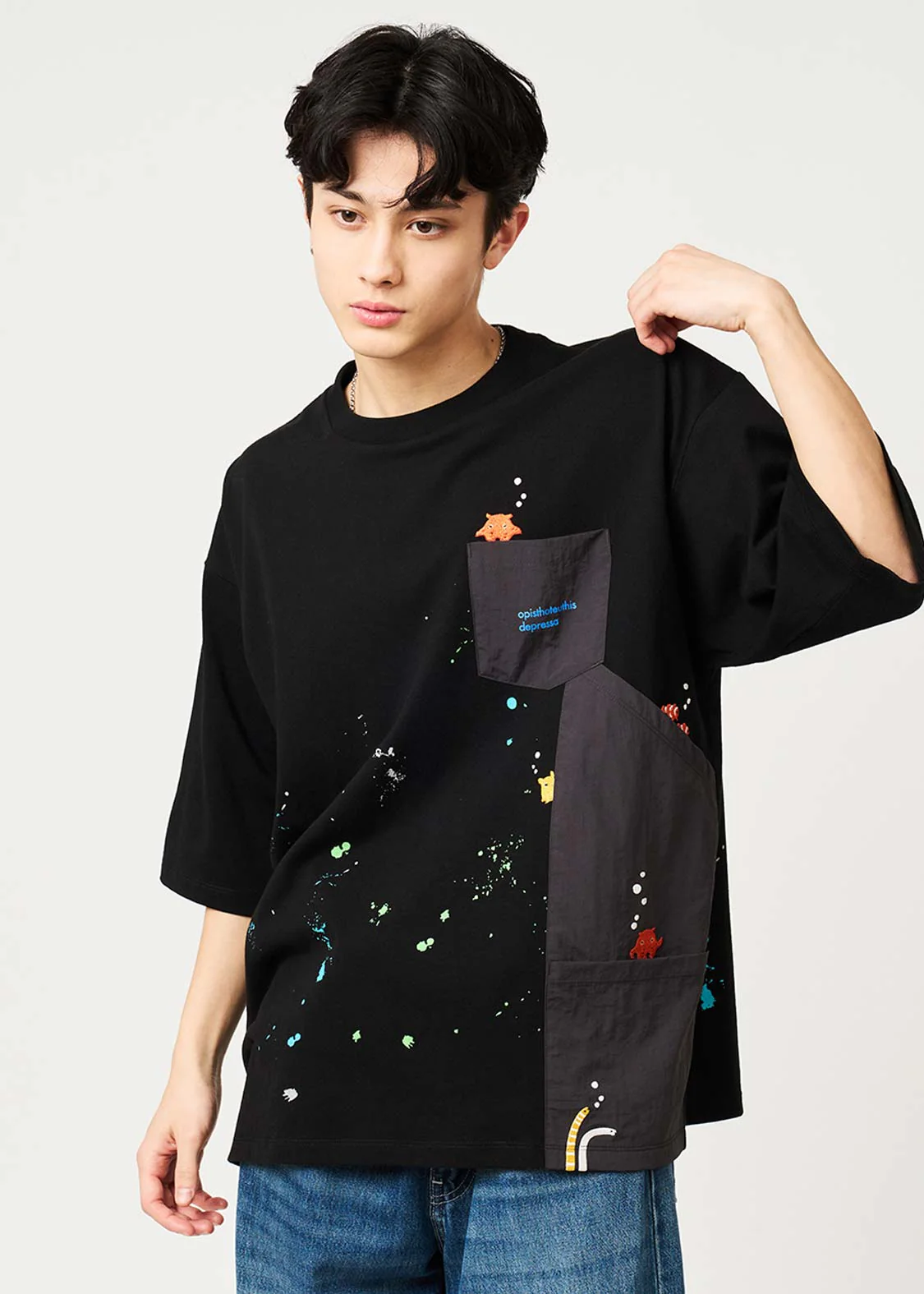 Mendaco | Painter Pocket T-Shirt - Image 7