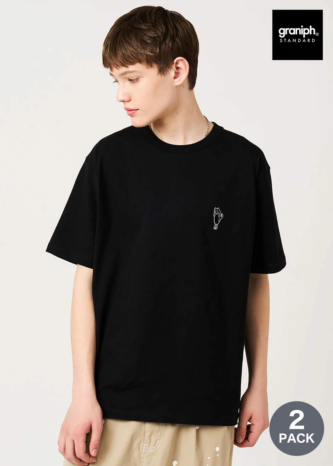Neko Kaburi Beautiful Shadow | 2-Pack Icon T-Shirts - Image 7
