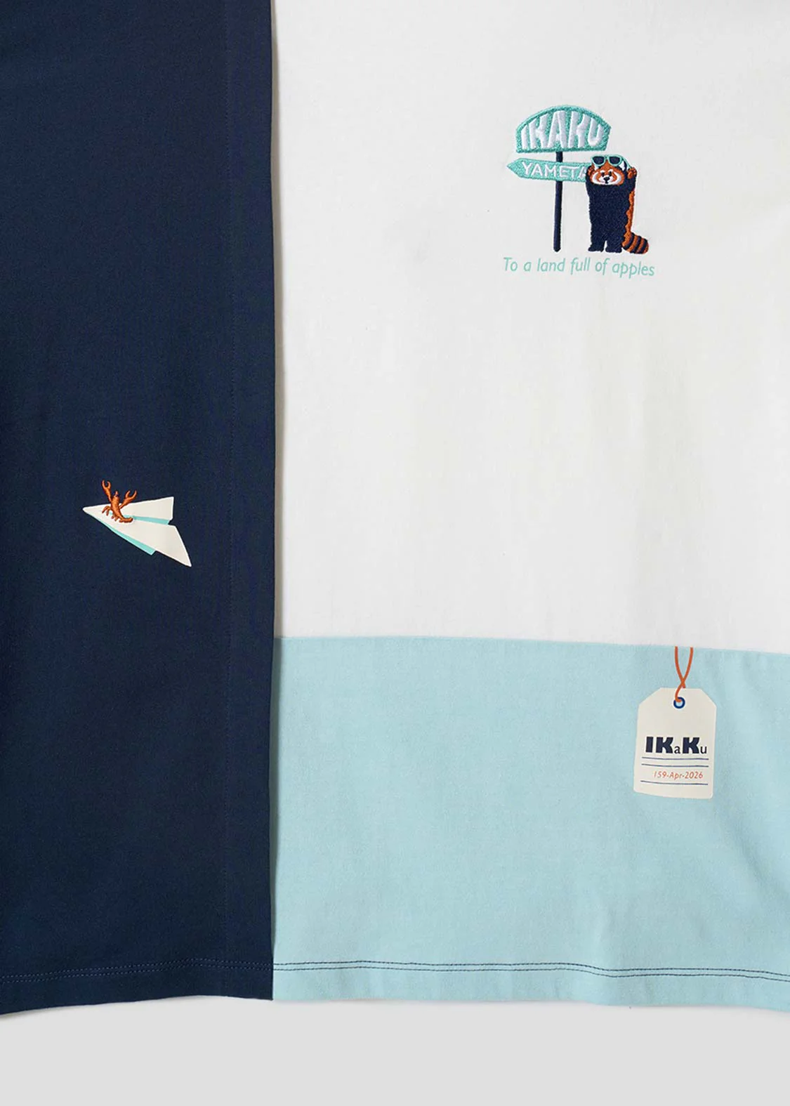 Ikaku Trip | Color Block T-Shirt - Image 4