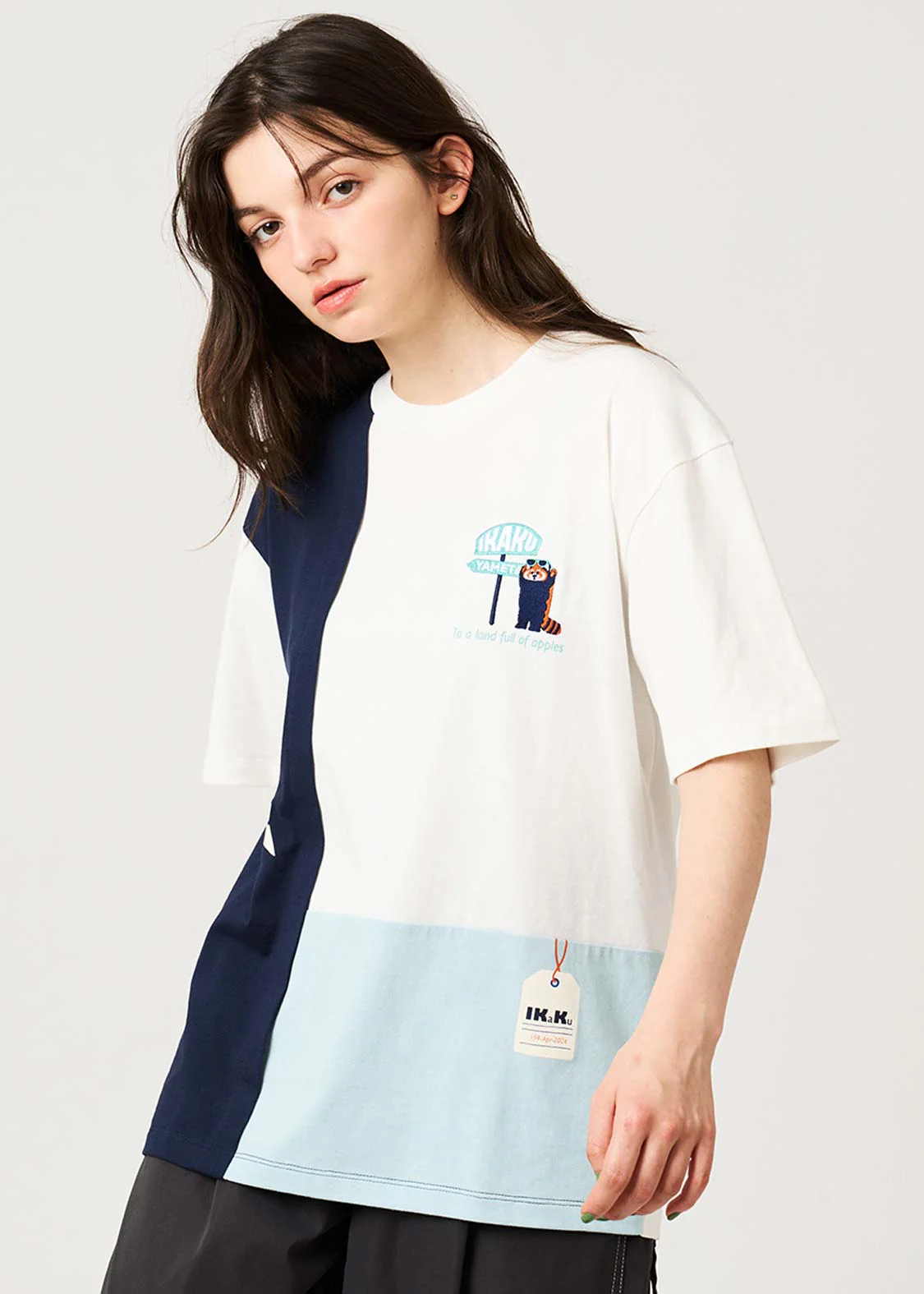Ikaku Trip | Color Block T-Shirt - Image 6