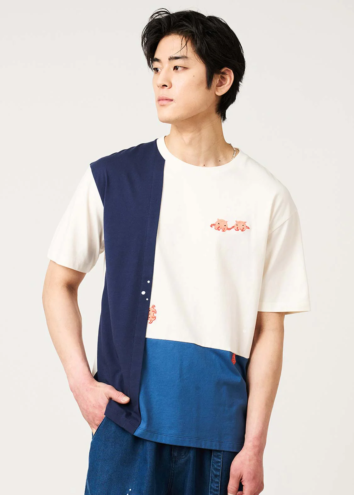 Mendaco | Color Block T-Shirt - Image 6
