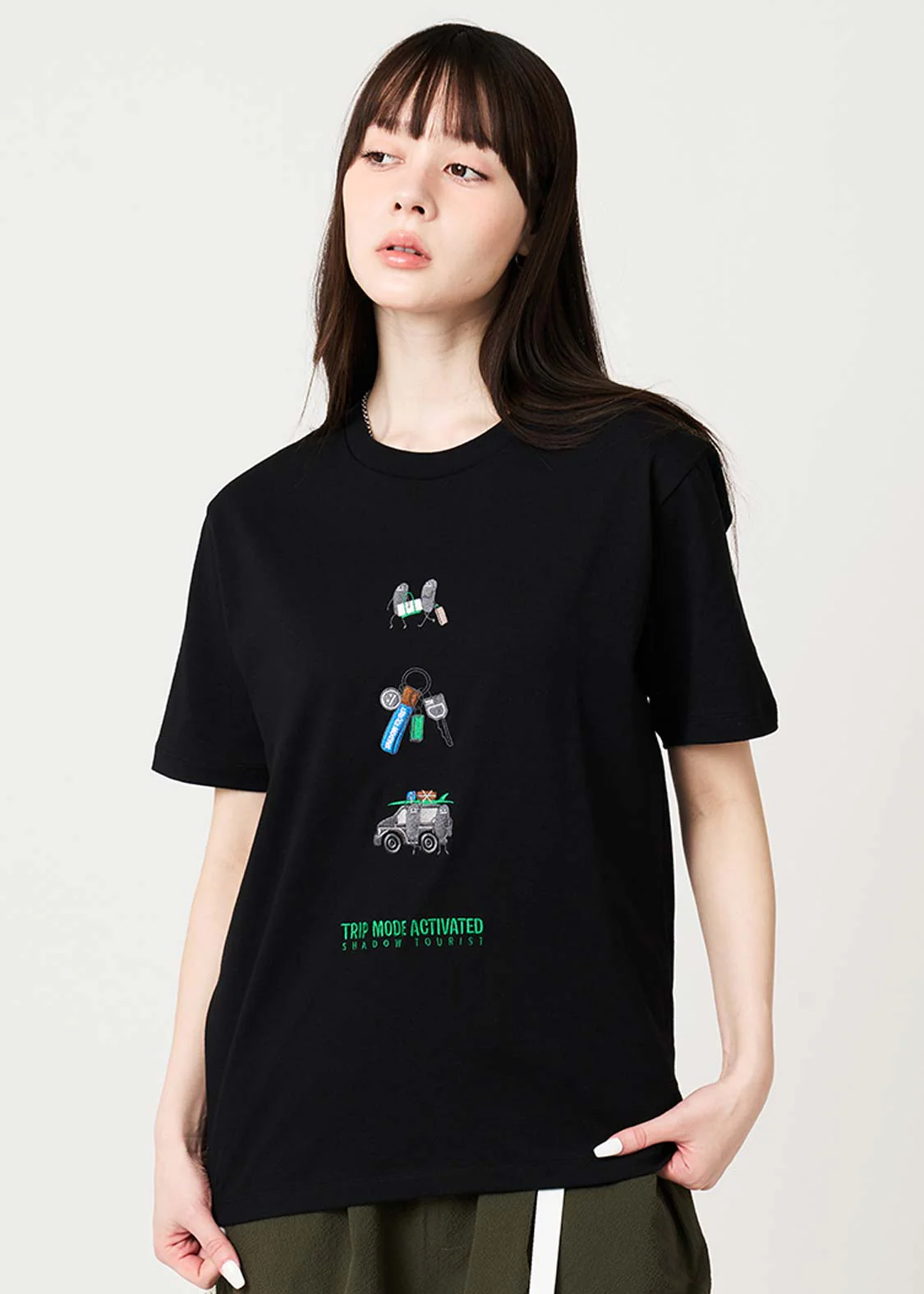 Beautiful Shadow Road Trip | T-Shirt - Image 6