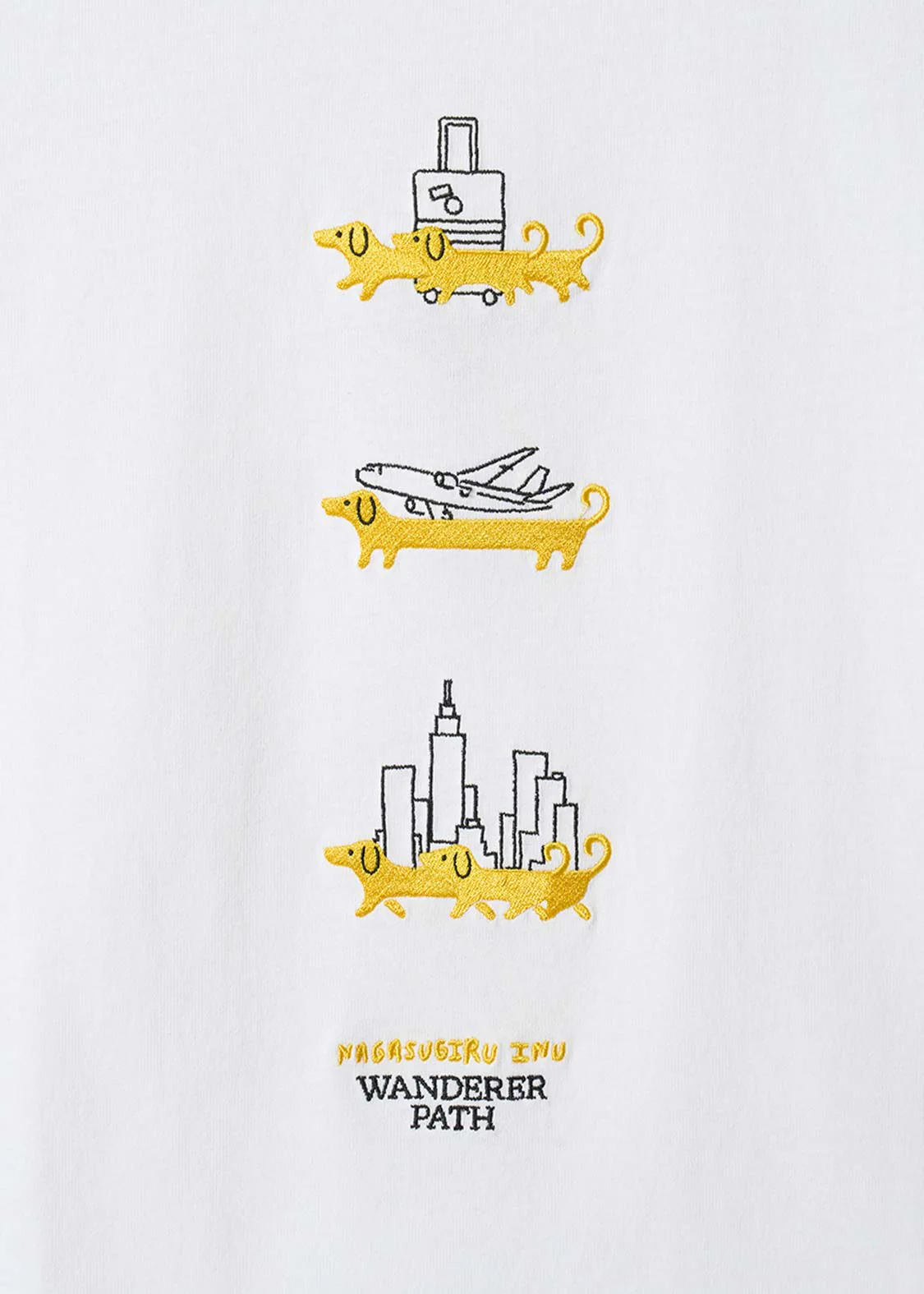 Nagasugiru Inu Wanderer Pass | T-Shirt - Image 3