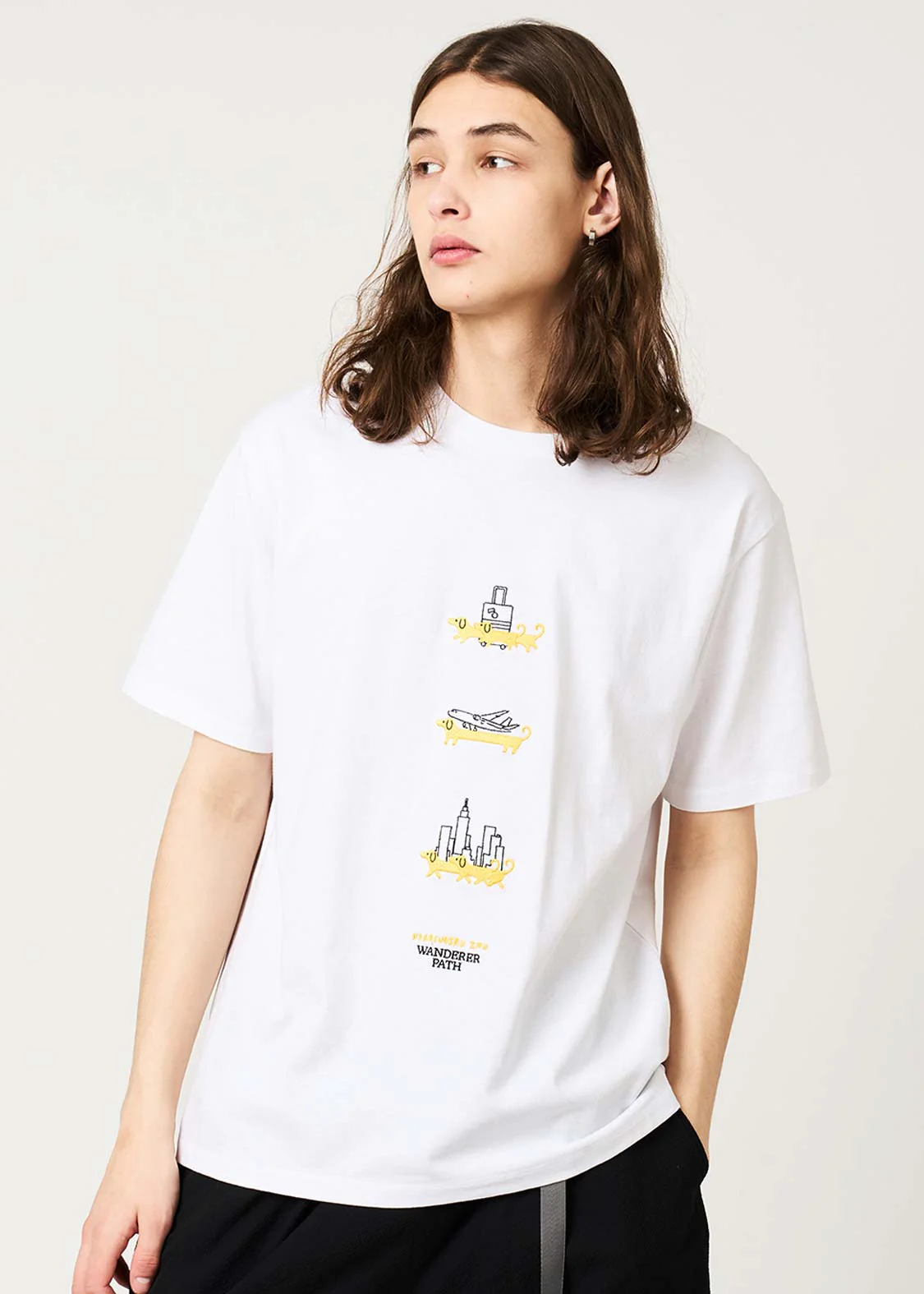 Nagasugiru Inu Wanderer Pass | T-Shirt - Image 6