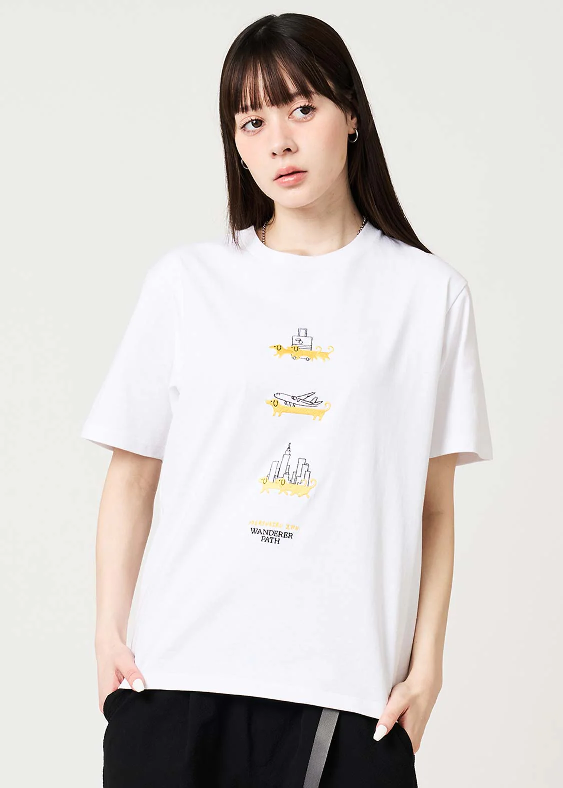 Nagasugiru Inu Wanderer Pass | T-Shirt - Image 9