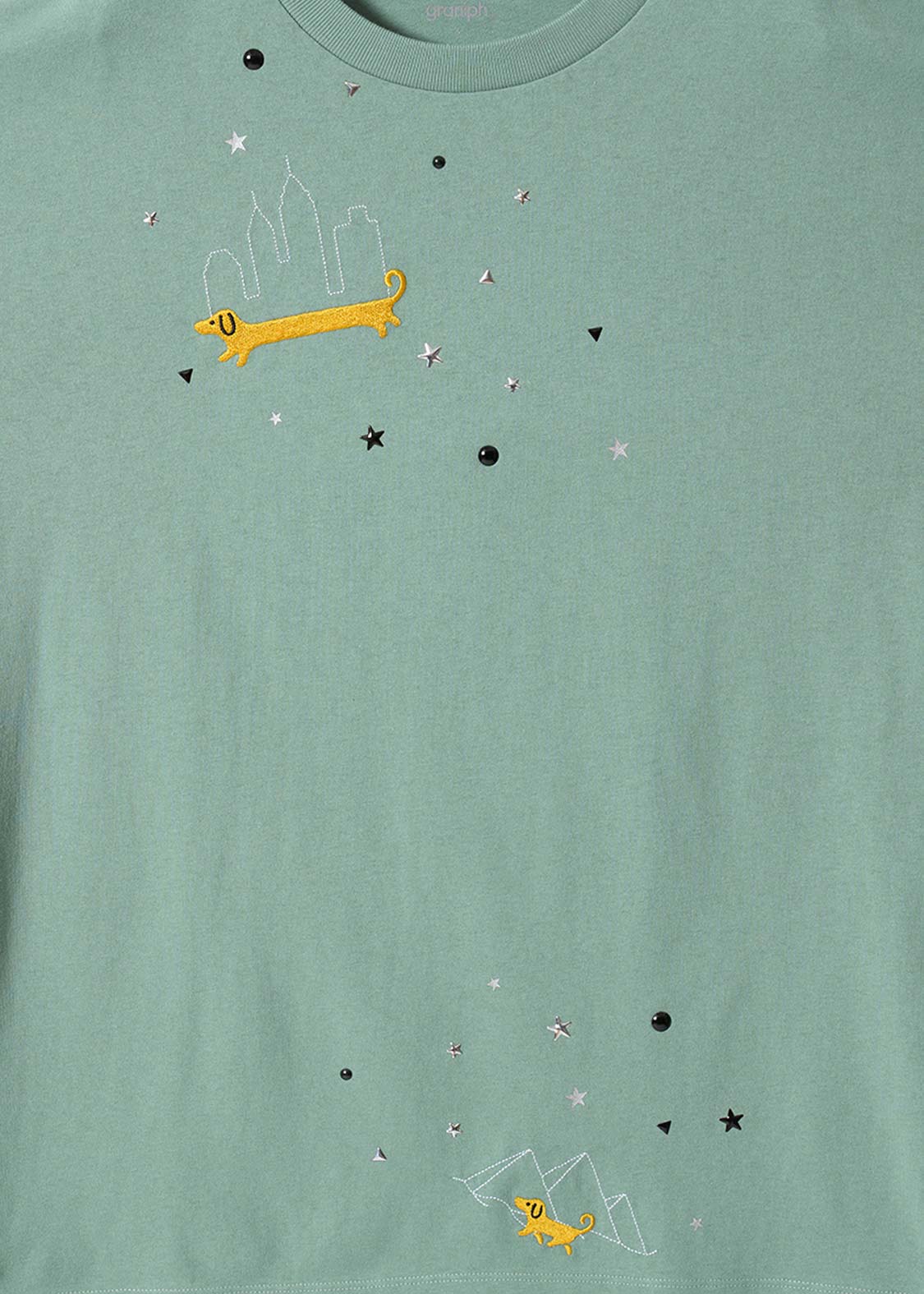 Nagasugiru Inu Wanderer Pass | Metal Chip T-Shirt - Image 3