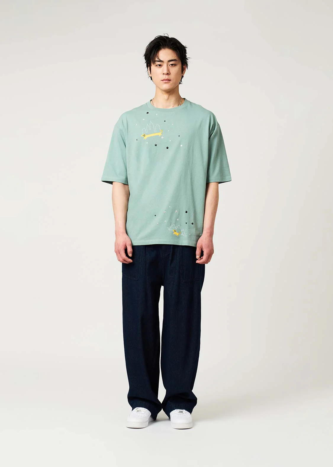 Nagasugiru Inu Wanderer Pass | Metal Chip T-Shirt - Image 8