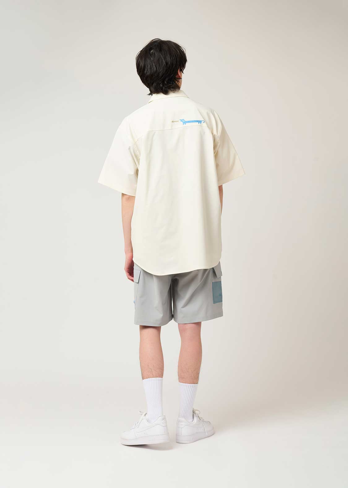 3 Pockets Short Sleeve Shirt (Nemusugiru Inu) - Image 9