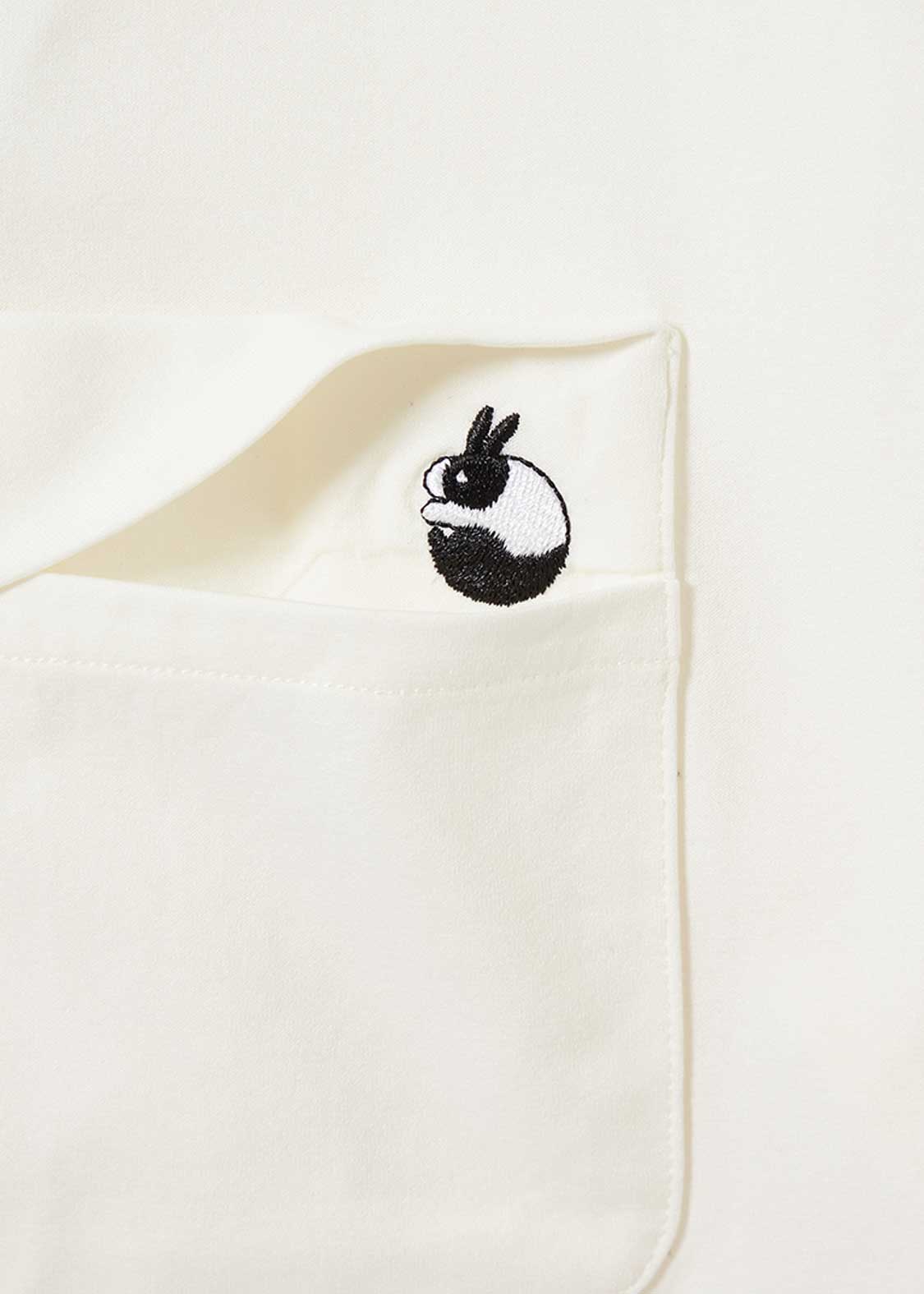 Dry Open Collar Short Sleeve Shirt (Rolling Pandas Factory) - Image 6