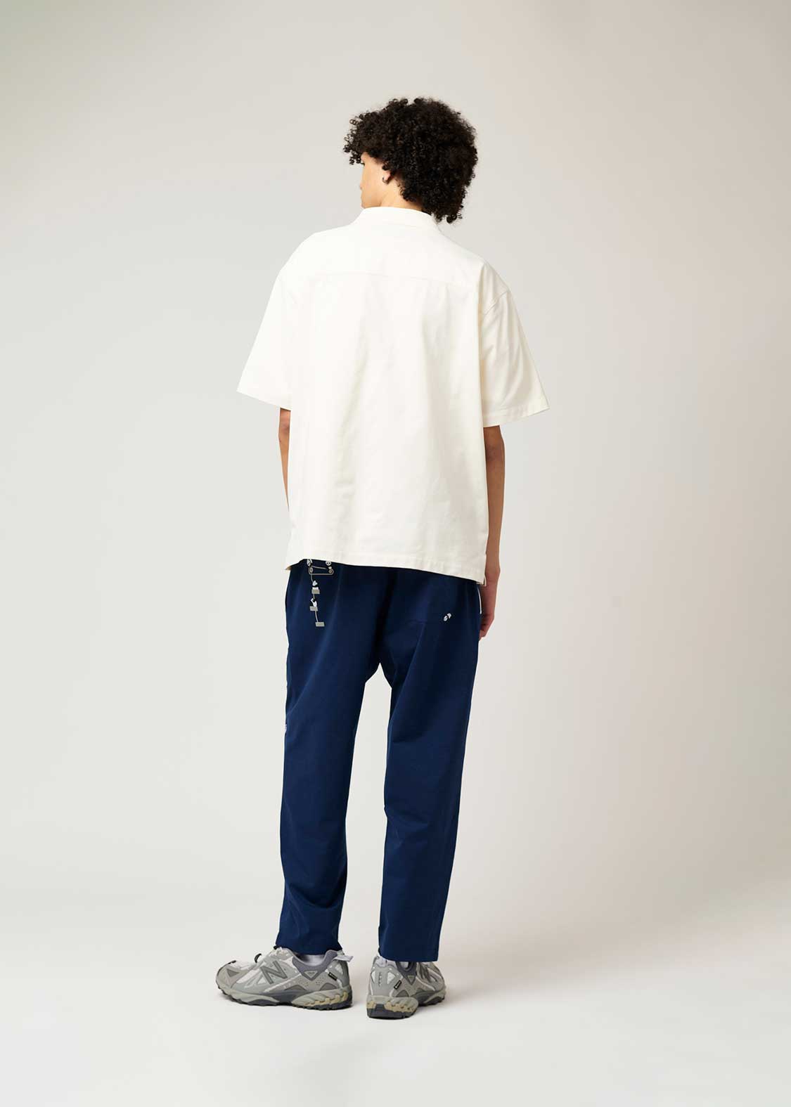 Dry Open Collar Short Sleeve Shirt (Rolling Pandas Factory) - Image 9