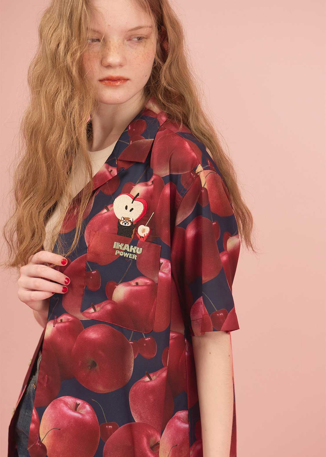 Open Collar Short Sleeve Shirt (Ikaku Power) - Image 6