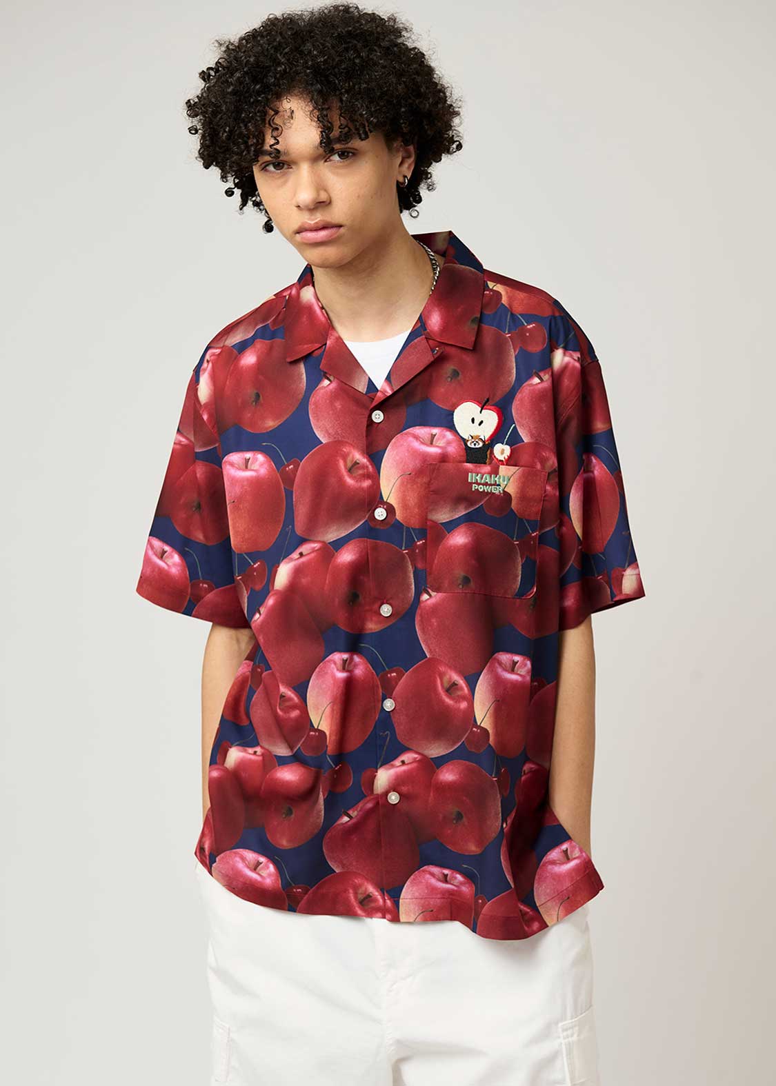 Open Collar Short Sleeve Shirt (Ikaku Power) - Image 7