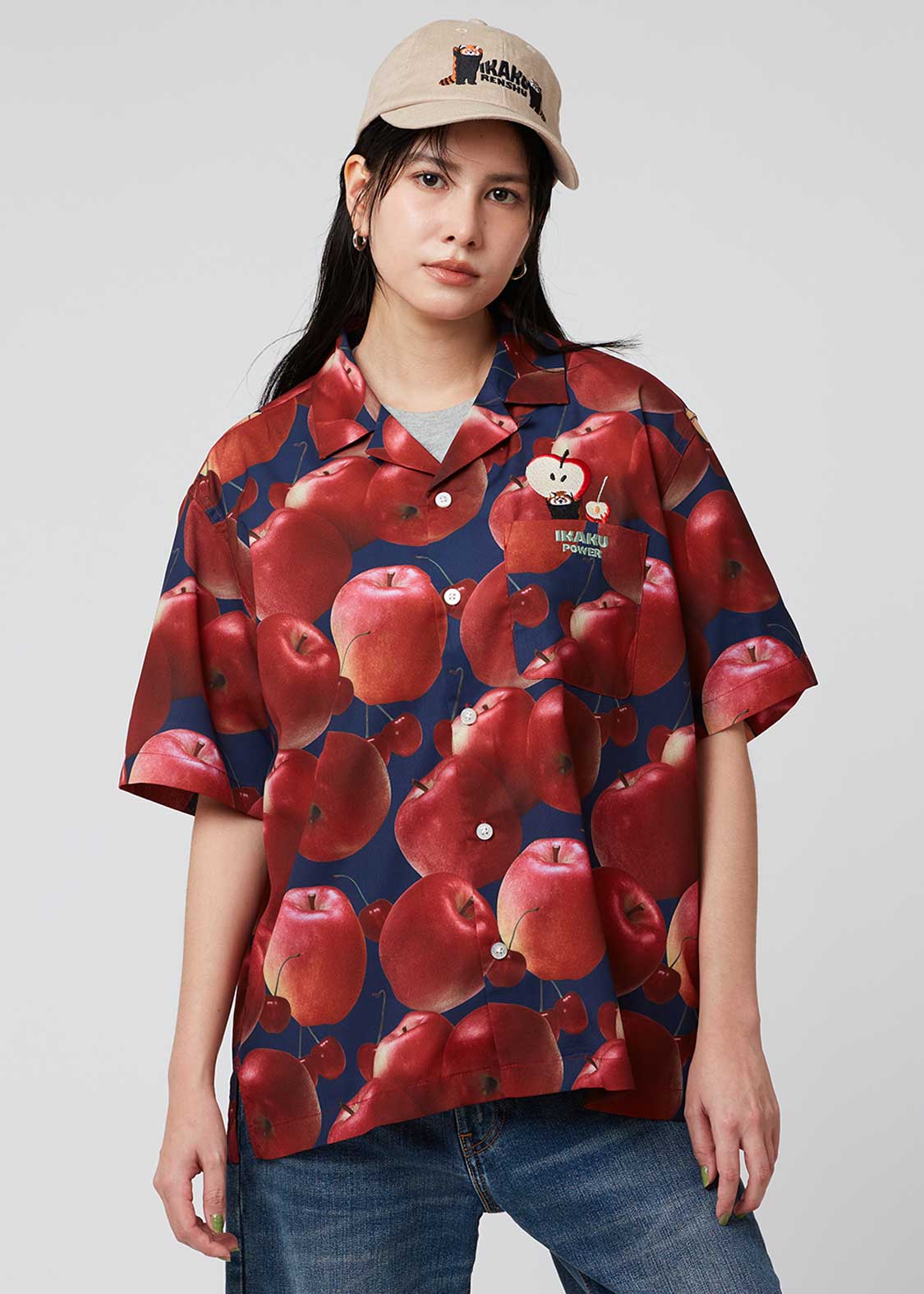 Open Collar Short Sleeve Shirt (Ikaku Power) - Image 9