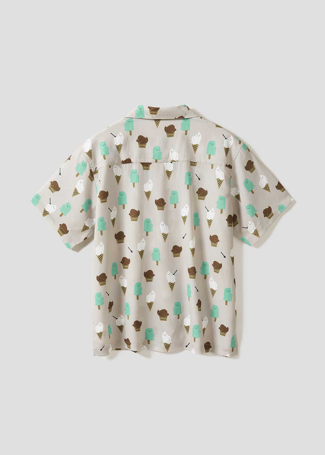Icebonne | Big Silhouette Open Collar Shirt - Image 2