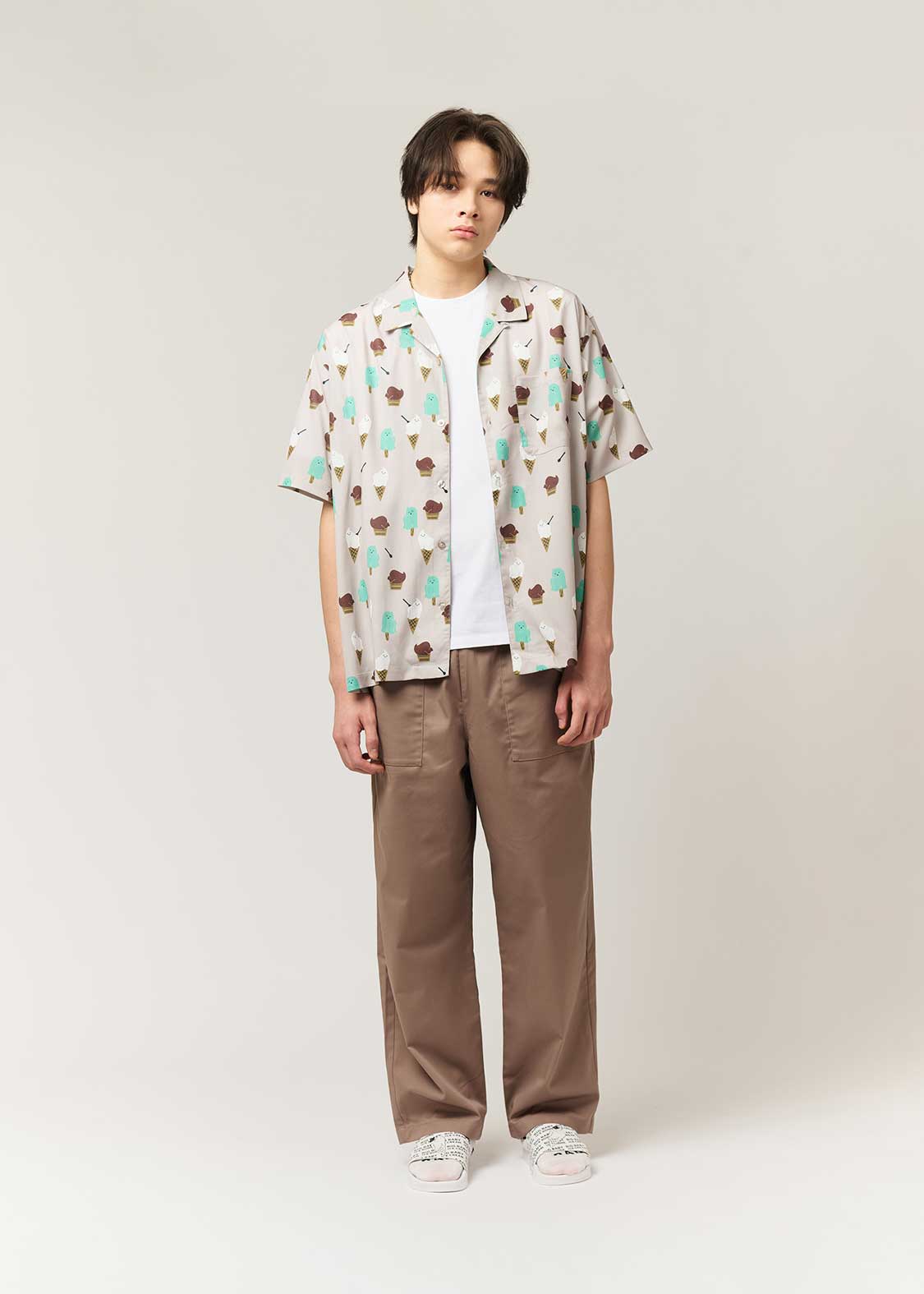 Icebonne | Big Silhouette Open Collar Shirt - Image 8