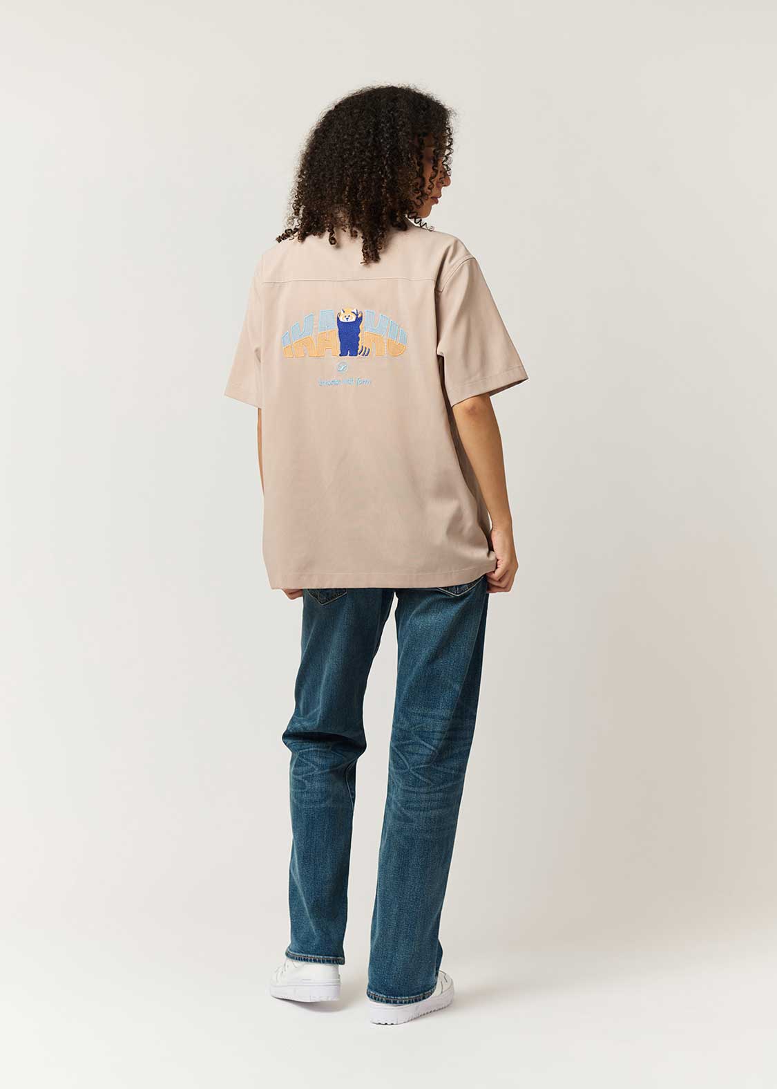 Ikaku | Linen Touch Open Collar Shirt - Image 10