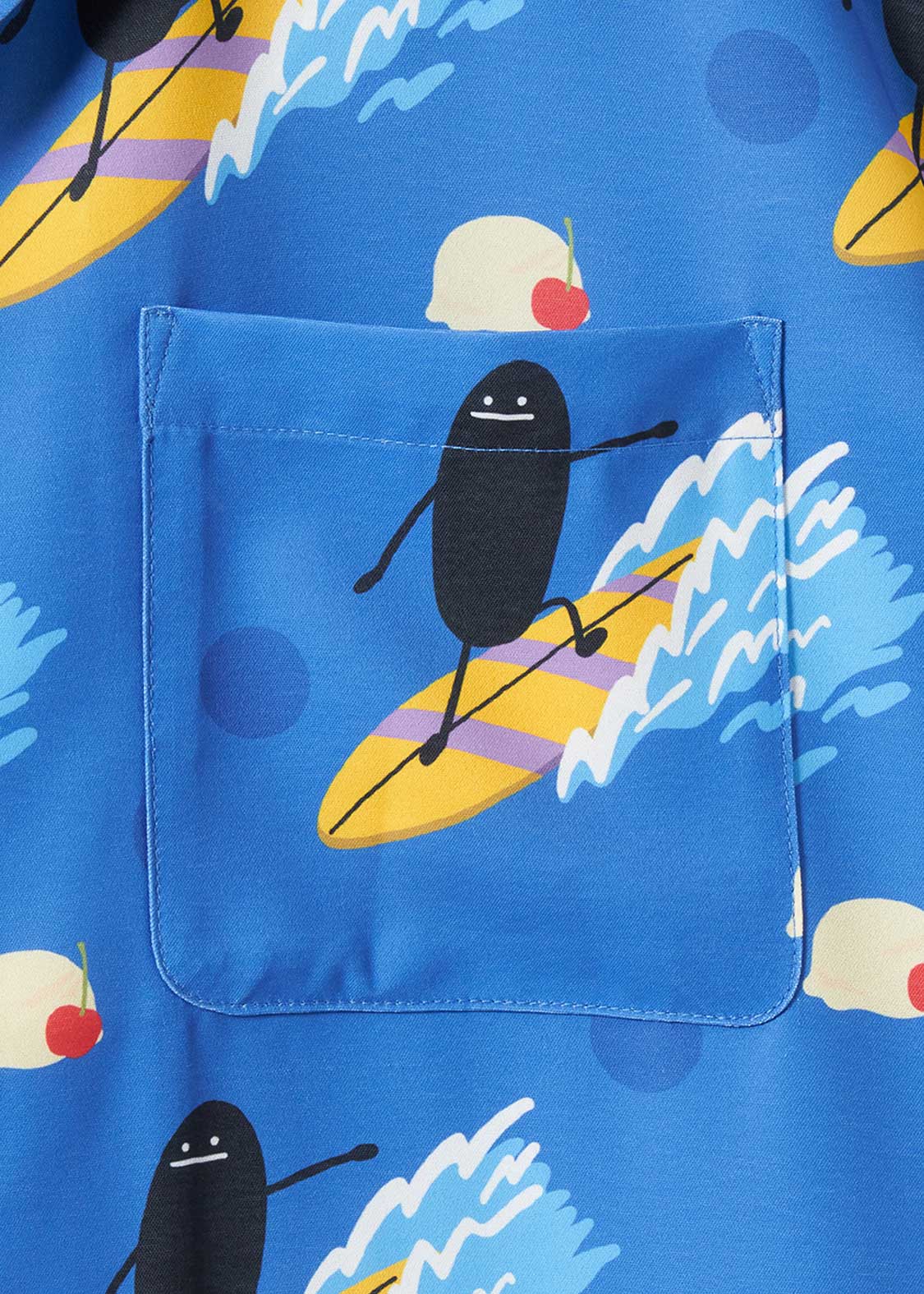 Beautiful Shadow Soda Surf | Open Collar Aloha Shirt - Image 4