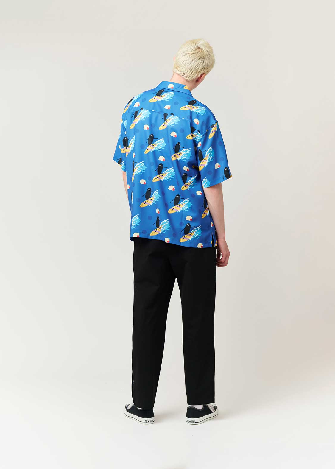 Beautiful Shadow Soda Surf | Open Collar Aloha Shirt - Image 8