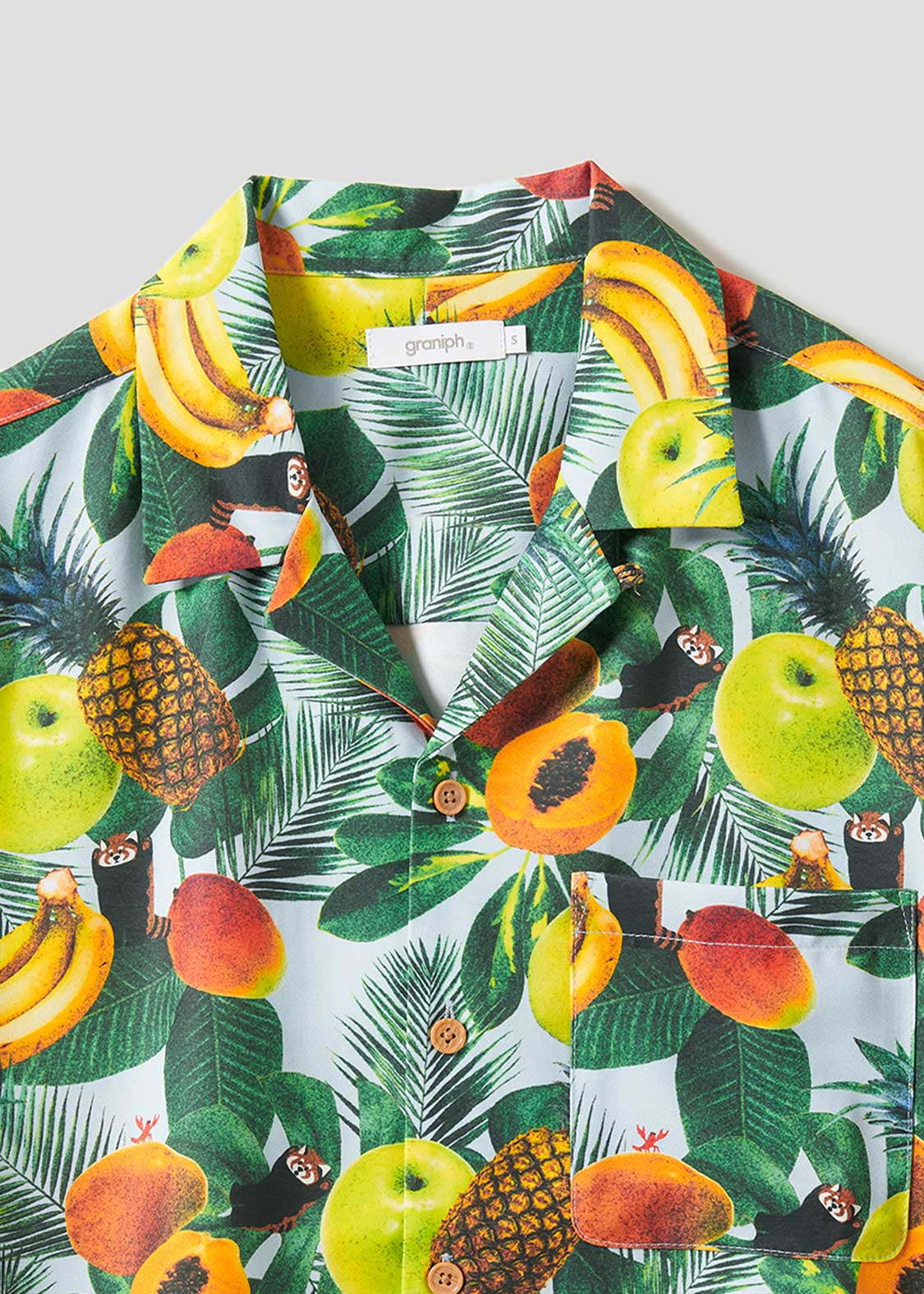 Ikaku | Open Collar Aloha Shirt - Image 3