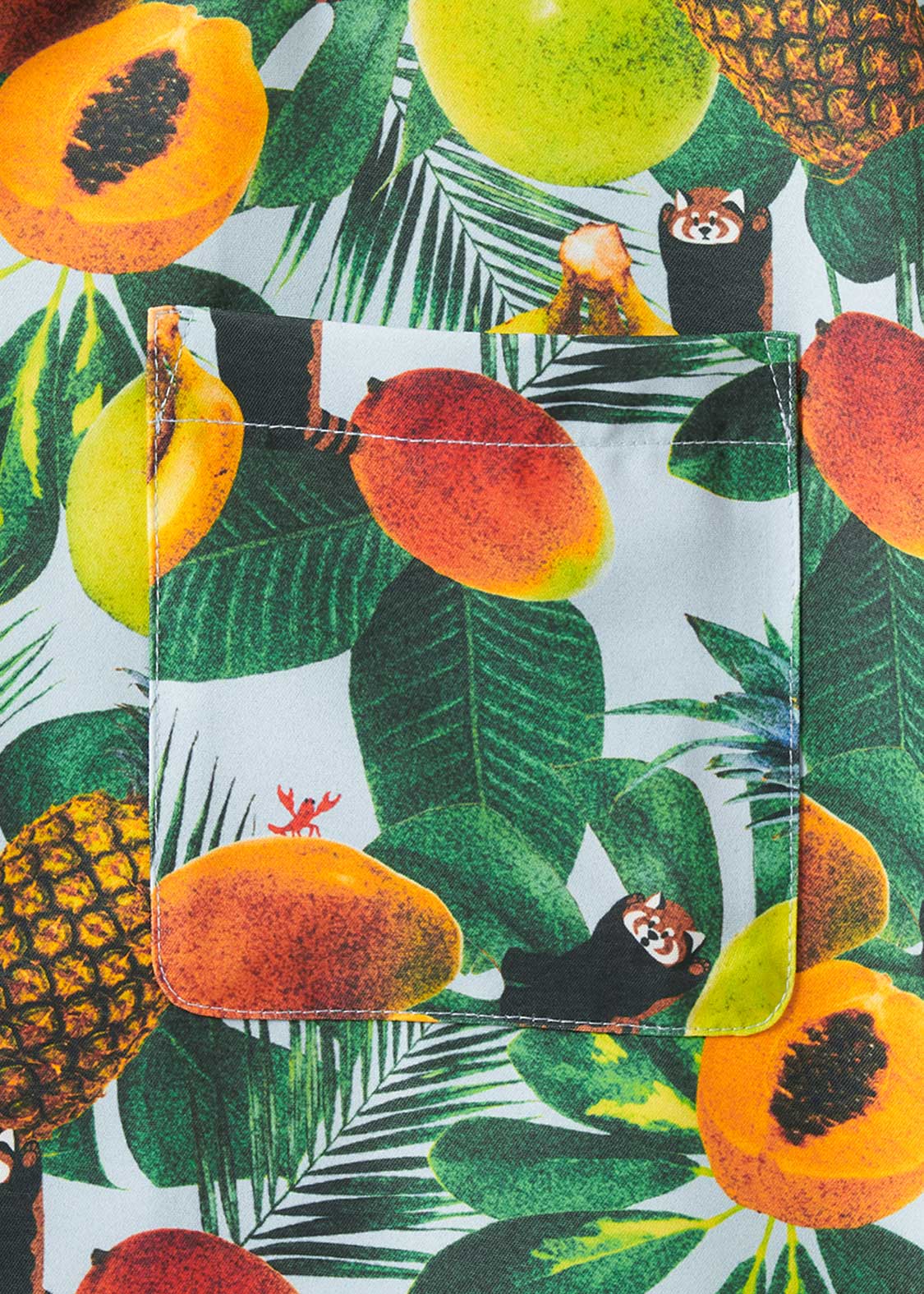 Ikaku | Open Collar Aloha Shirt - Image 5