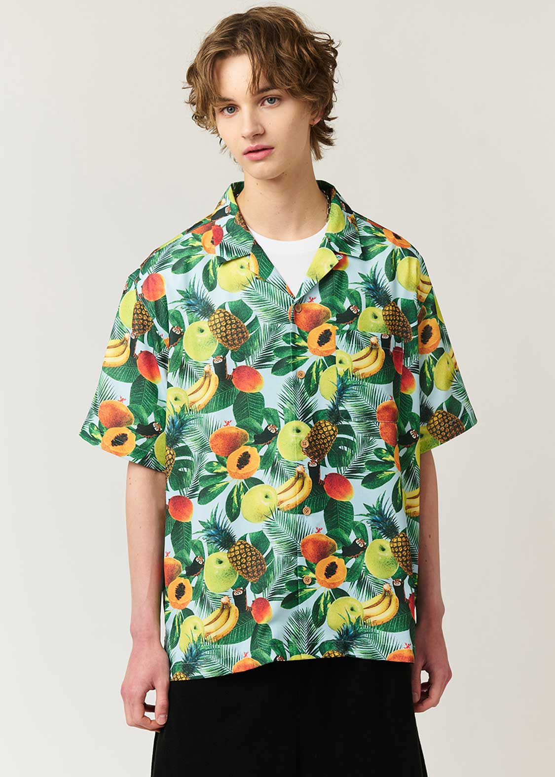 Ikaku | Open Collar Aloha Shirt - Image 7