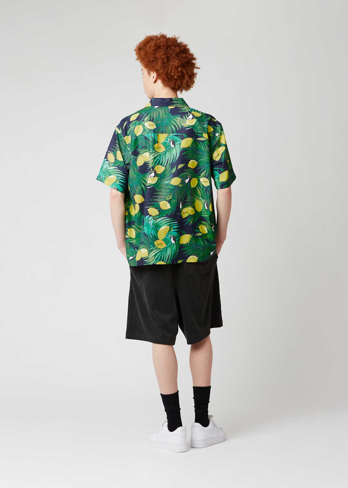 City Boy Penguin | Open Collar Aloha Shirt - Image 8