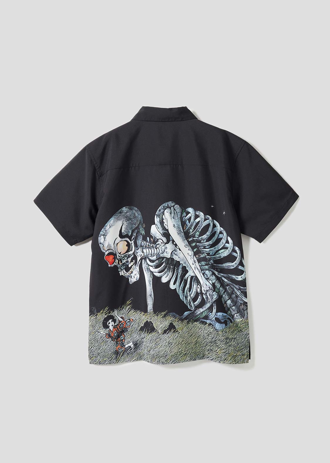 Shigeru Mizuki - Gashadokuro | Polytro Big Silhouette Short Sleeve Shirt - Image 2