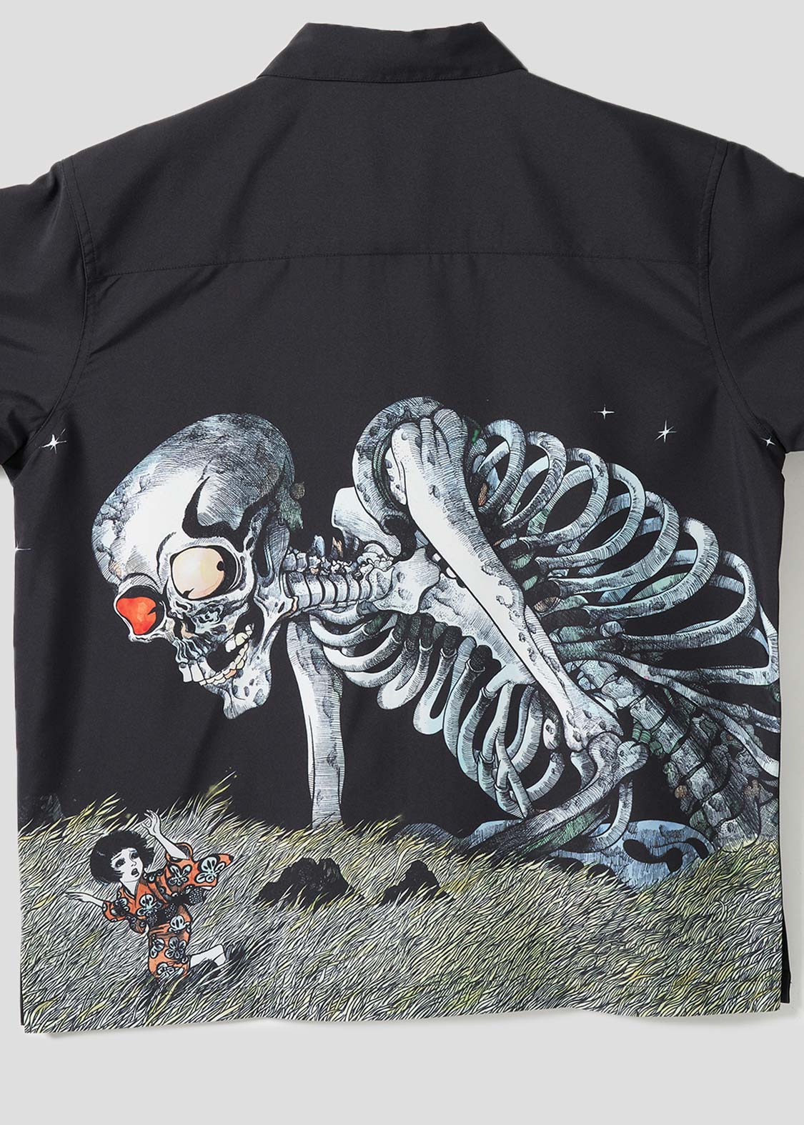 Shigeru Mizuki - Gashadokuro | Polytro Big Silhouette Short Sleeve Shirt - Image 5