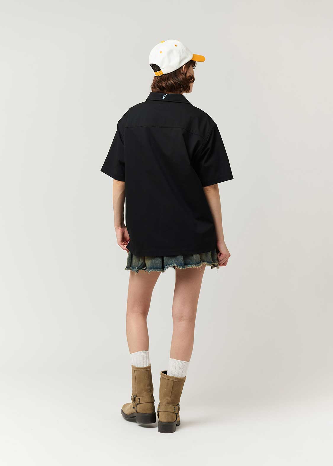 Shonen Wolf | Dry Big Silhouette Short Sleeve Shirt - Image 10