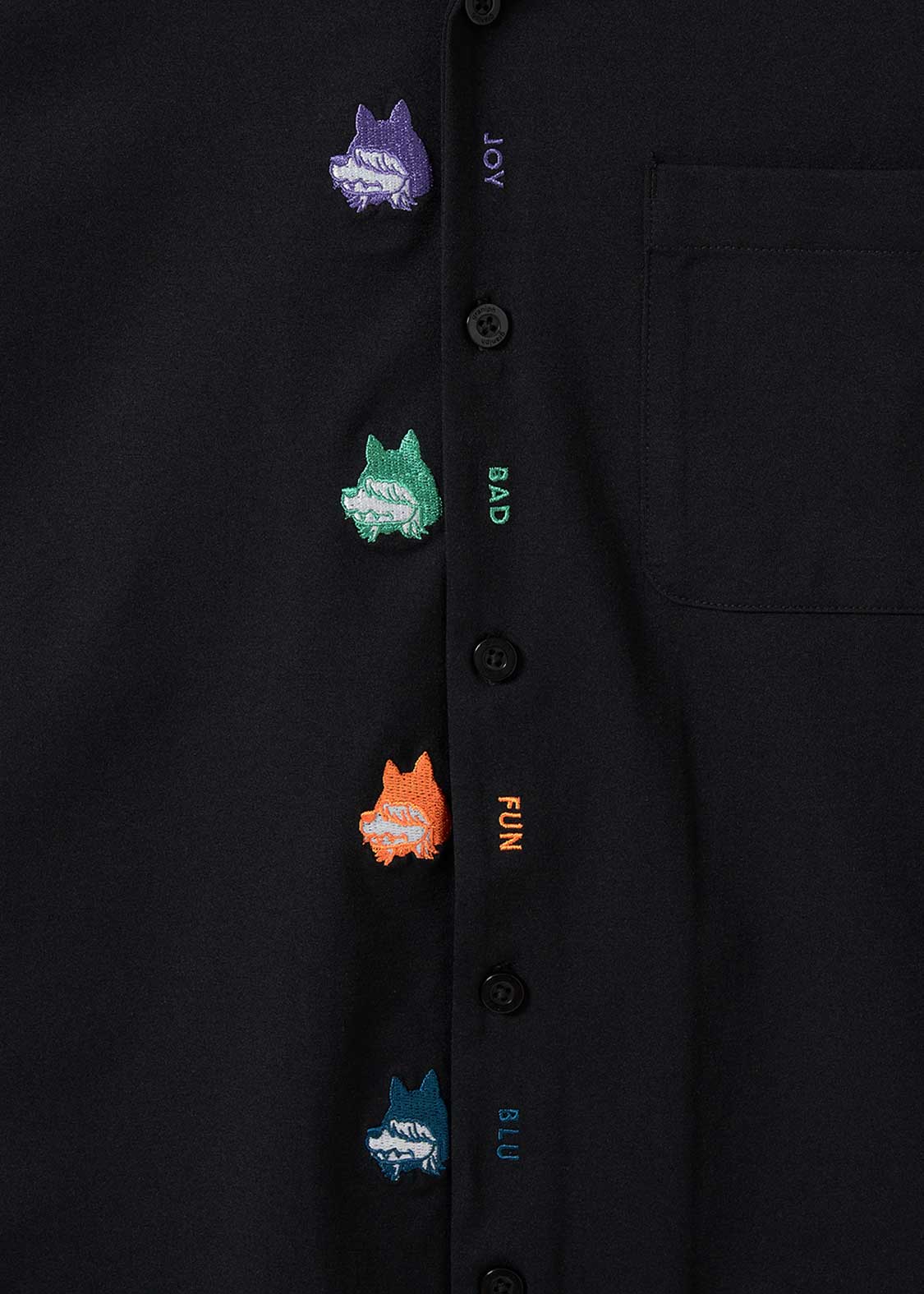 Shonen Wolf | Dry Big Silhouette Short Sleeve Shirt - Image 4