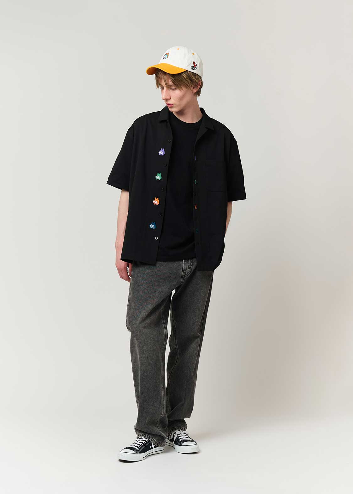 Shonen Wolf | Dry Big Silhouette Short Sleeve Shirt - Image 8