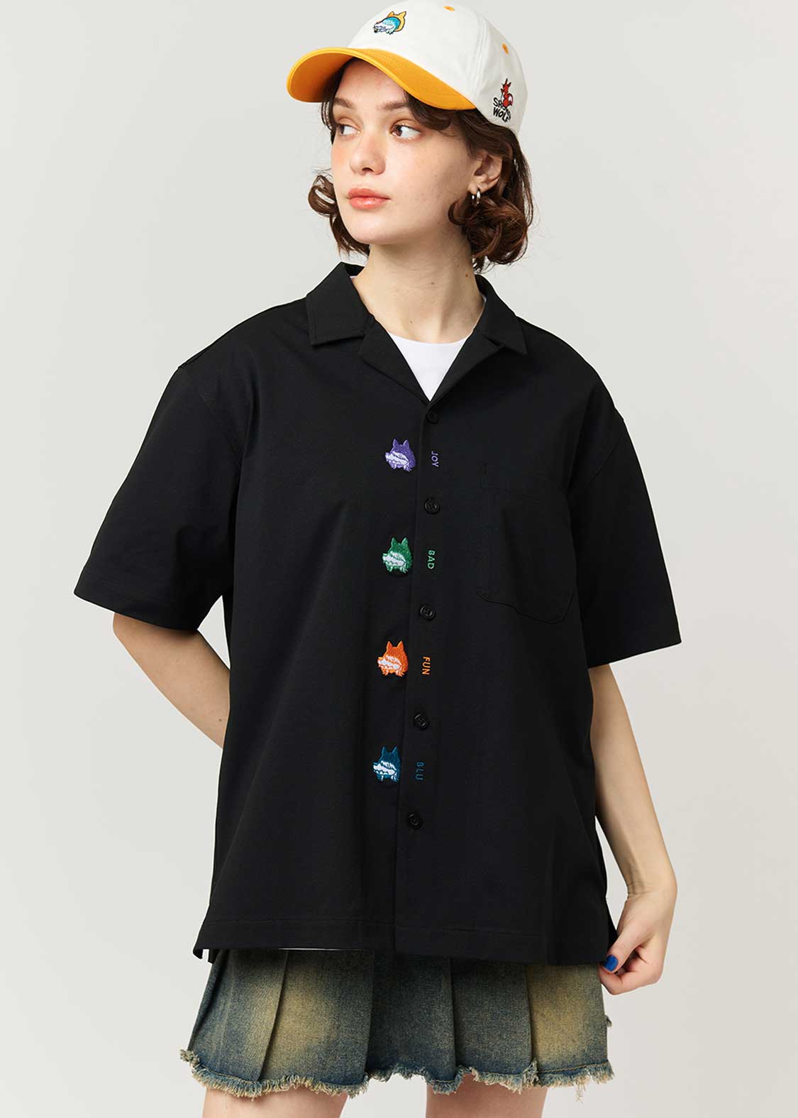 Shonen Wolf | Dry Big Silhouette Short Sleeve Shirt - Image 9