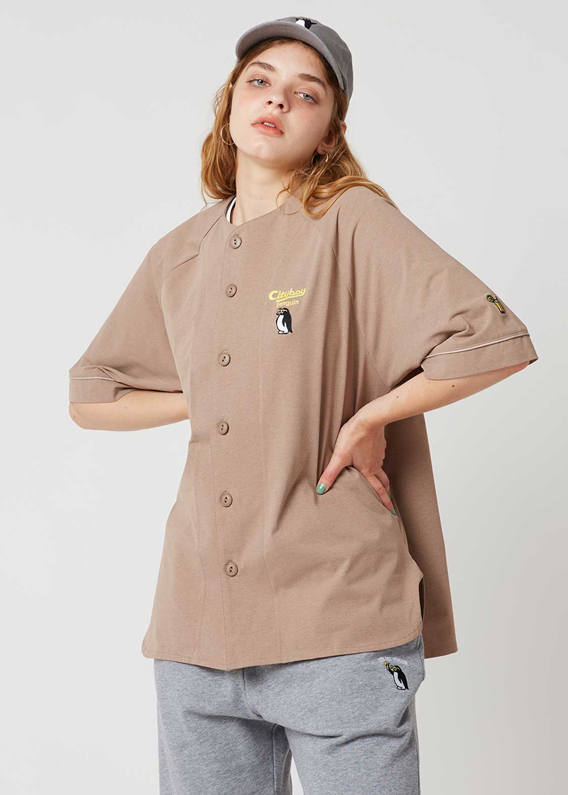 City Boy Penguin | Dry Baseball Shirt - Image 9